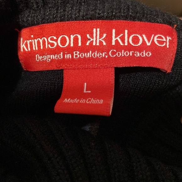 Gorgeous blue turtleneck sweater dress by krimson & klover size large
L98 - Picture 5 of 7